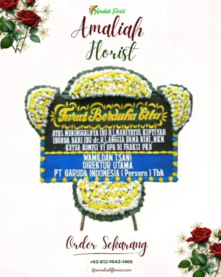 Papan Bunga Duka Tegal Badeng Timur